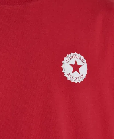 Converse Men's Coca Cola Logo Pull-on T-shirt In Red