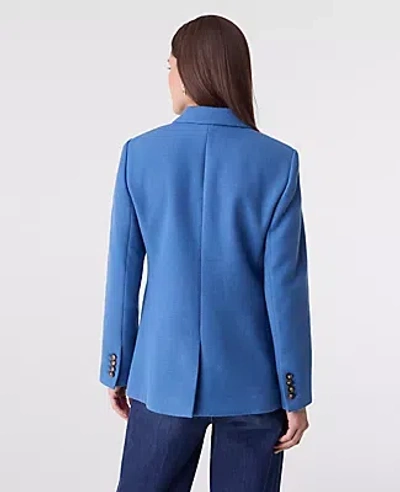 Ann Taylor The Greenwich Blazer In Blue