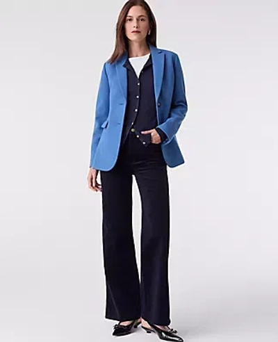 Ann Taylor The Greenwich Blazer In Blue