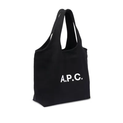 Apc A.p.c. Black Tote Bags Women In Black