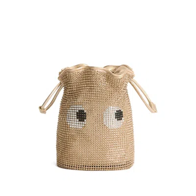 Anya Hindmarch Gold Tote Bags Women In Neutral