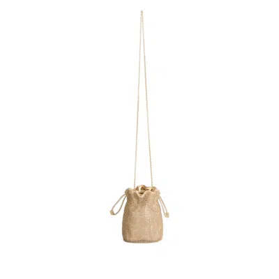 Anya Hindmarch Gold Tote Bags Women In Neutral