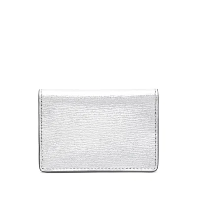 Anya Hindmarch Small Leather Goods In Silver