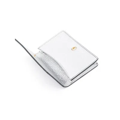 Anya Hindmarch Small Leather Goods In Silver