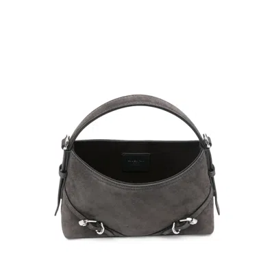 Givenchy Mini Leather Bag Featuring Adjustable Strap In Gray