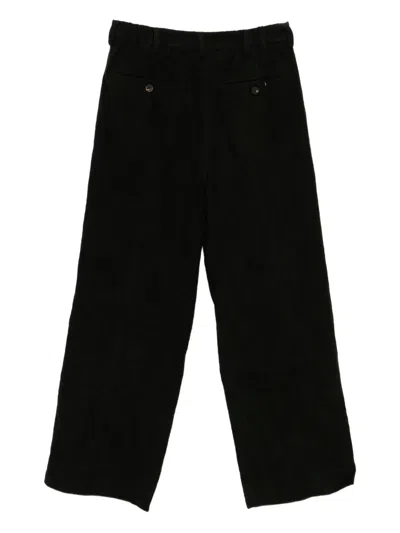 Ziggy Chen Textured Trousers In Black