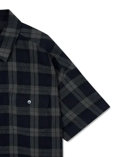 Tomboy Checked Short-sleeve Shirt In Multi