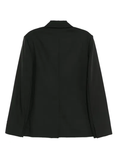Rier Single-breasted Blazer In Black