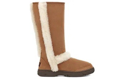 Ugg (wmns)  Sunburst Tall White Brown