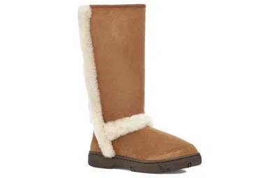 Ugg (wmns)  Sunburst Tall White Brown
