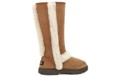 Ugg (wmns)  Sunburst Tall White Brown