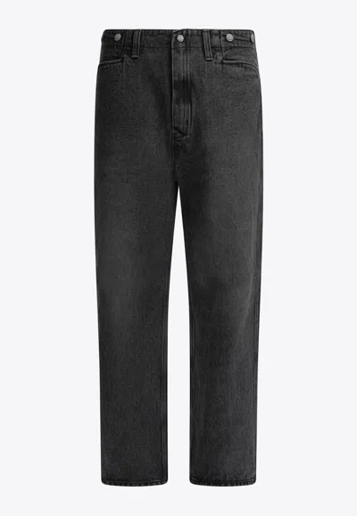 Needles Frisco Jeans With Pockets And Belt Loops In Black