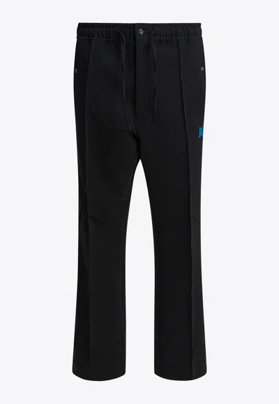 Needles Western Style Trousers Featuring Pockets In Black