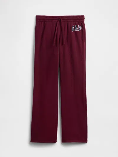 Gap Factory Gap Logo Straight Sweatpants In Blue