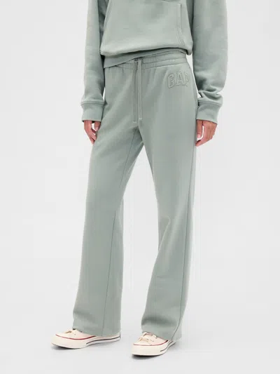 Gap Factory Gap Logo Straight Sweatpants In Gray