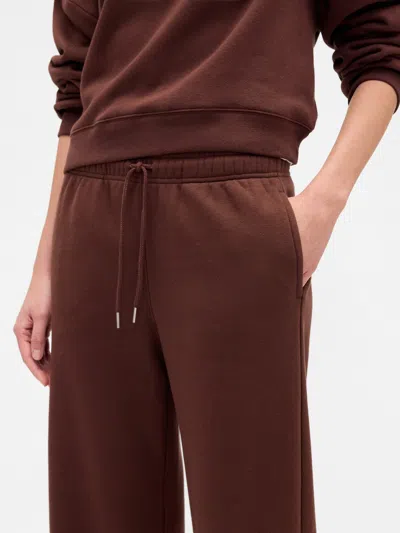 Gap Factory Relaxed Straight-leg Sweatpants In Brown