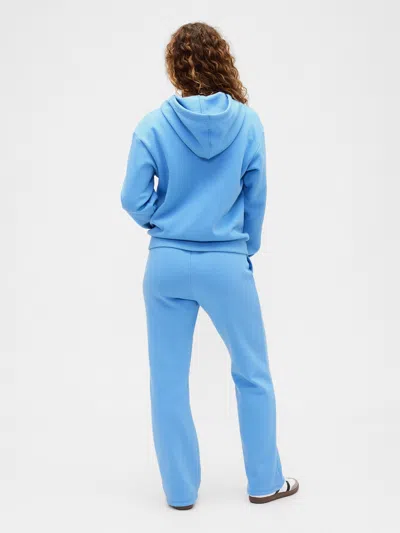 Gap Factory Gap Logo Straight Sweatpants In Blue