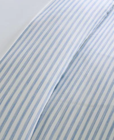 Levtex Home Martha Stripe Reversible 3-pc. Duvet Cover Set, Queen In Blue