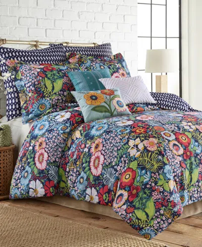 Levtex Home Night Garden Reversible 2-pc. Comforter Set, Twin/twin Xl In Blue
