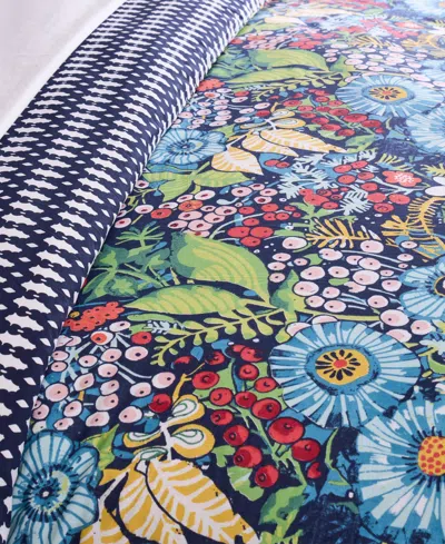 Levtex Home Night Garden Reversible 3-pc. Duvet Cover Set, Queen In Blue