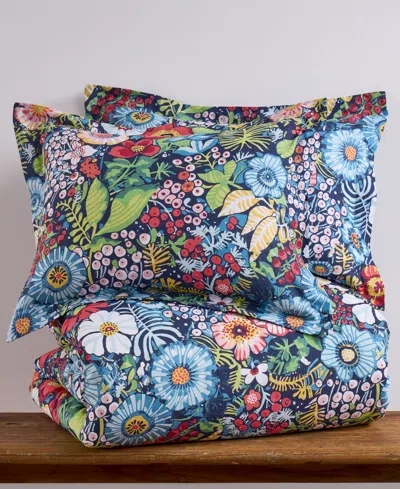 Levtex Home Night Garden Reversible 2-pc. Duvet Cover Set, Twin In Blue