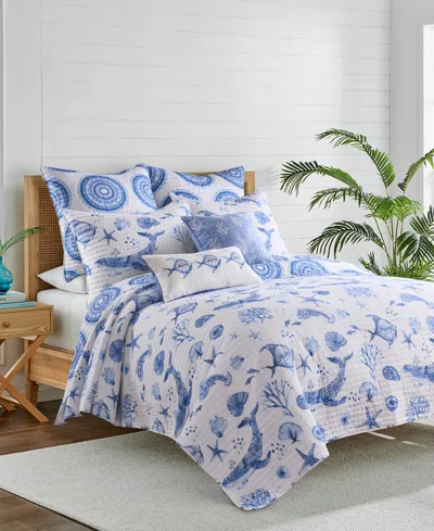 Levtex Home Batik Ocean Reversible 2-pc. Quilt Set, Twin/twin Xl In Blue