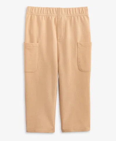 First Impressions Baby Boys Cargo Straight-leg Pants, Macy's Exclusive In Orange