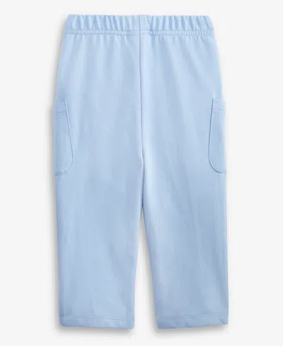 First Impressions Baby Boys Cargo Straight-leg Pants, Macy's Exclusive In Blue