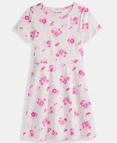 Epic Threads Girls 5-20 Meadow Floral Printed Dress, Macy's Exclusive In Pink