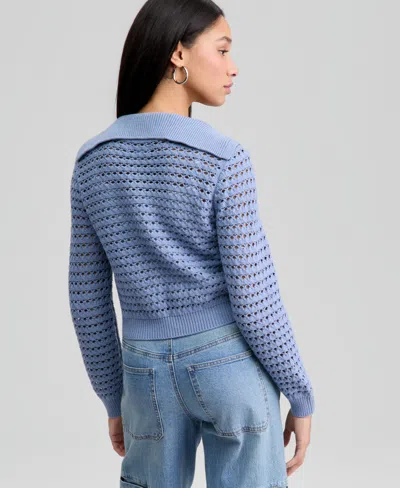 And Now This Women's Wide-collar Tie-front Cardigan, Macy's Exclusive