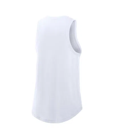 Nike Women's White Texas Rangers City Connect Tricode High Neck Performance Tank Top In White