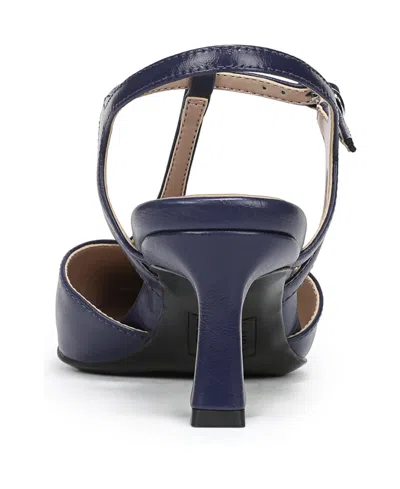 Naturalizer Torin T-strap Heel In Blue