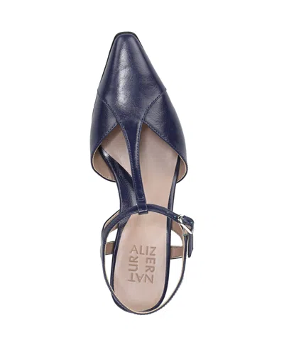 Naturalizer Torin T-strap Heel In Blue