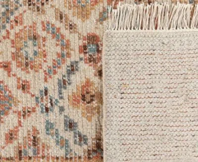 Obeetee Palace Trellis Rug Collection In Brown