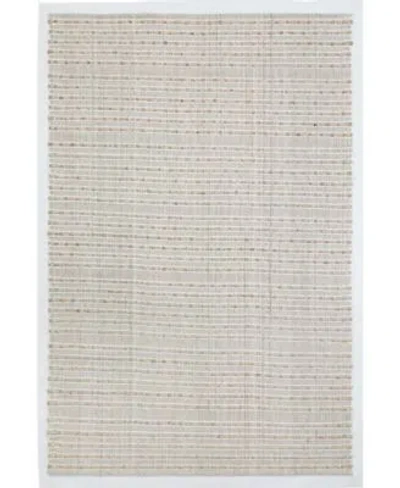 Obeetee Sona Textured Rug Collection In Brown