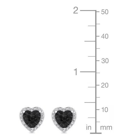 Marsala 2-piece Diamond Earring And Pendant Necklace Set (1/4 Ct. T.w.) In Sterling Silver In Multi