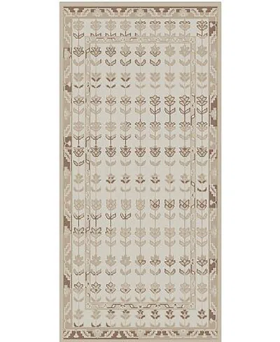 Obeetee Tuscany Neeman 7'9"x9'9" Area Rug In Brown