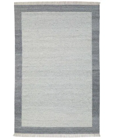 Obeetee Nu Maison Soft Border 6'x9' Area Rug In Blue
