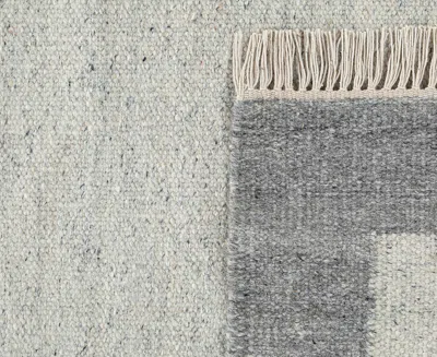 Obeetee Nu Maison Soft Border 6'x9' Area Rug In Blue