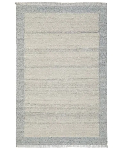 Obeetee Nu Maison Soft Border 6'x9' Area Rug In Blue