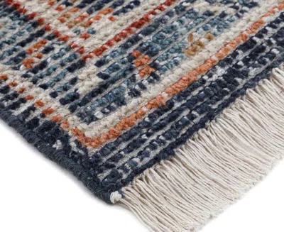 Obeetee Palace Floral 2'x3' Area Rug In Blue