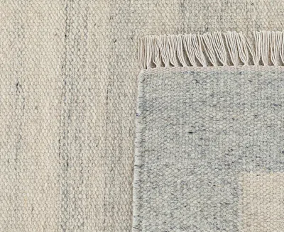 Obeetee Nu Maison Soft Border 5'x8' Area Rug In Blue