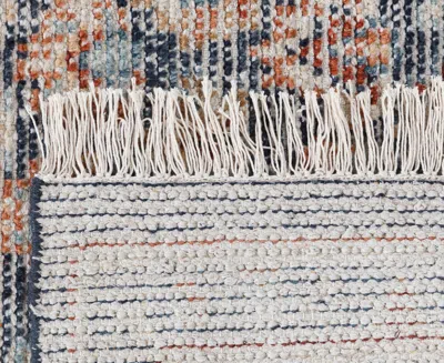 Obeetee Palace Floral 2'x3' Area Rug In Blue