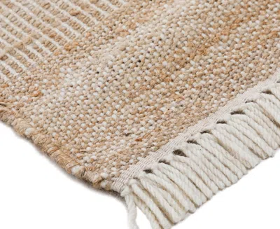 Obeetee Sona Nafs 2'6"x8' Runner Area Rug In Brown