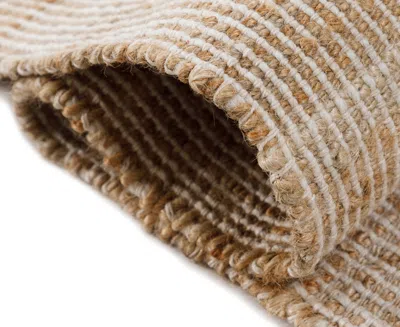 Obeetee Sona Nafs 2'6"x8' Runner Area Rug In Brown