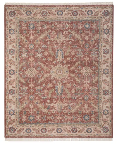 Obeetee Palace Farida 2'6"x8' Runner Area Rug In Brown