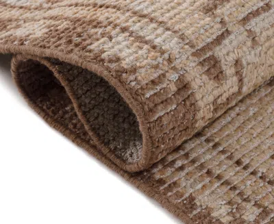 Obeetee Sienna Paul 9'x12' Area Rug In Brown