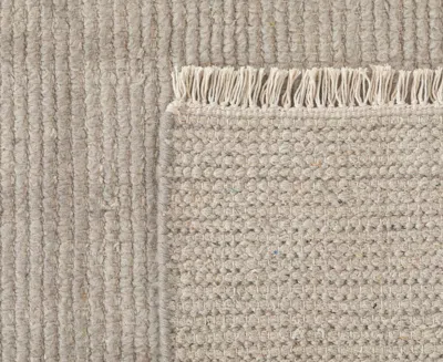 Obeetee Sienna Row 2'6"x8' Runner Area Rug In Gray