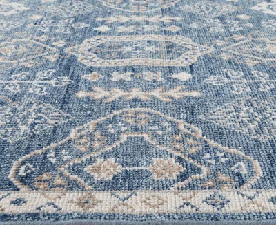 Obeetee Tuscany Morrisa 3'x5' Area Rug In Blue