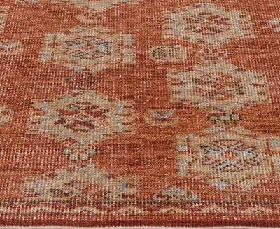 Obeetee Tuscany Evelyn 8'10"x10' Area Rug In Red